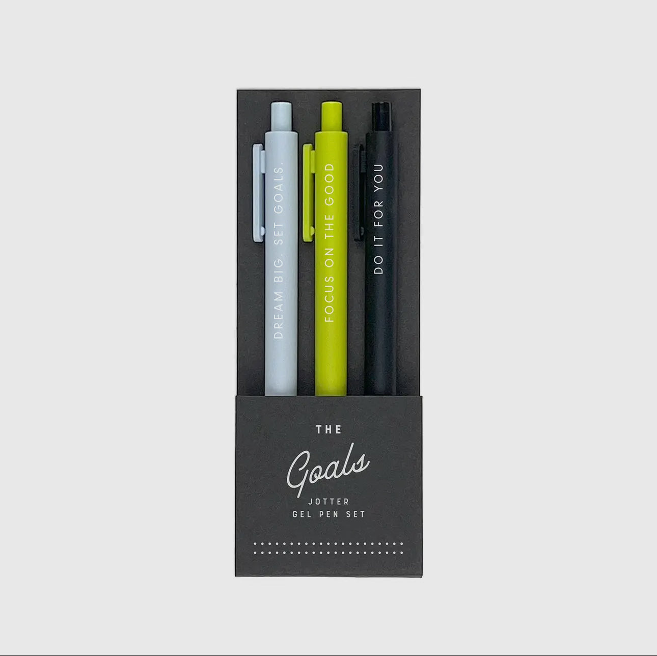 The Goals Jotter Gel Pen Set