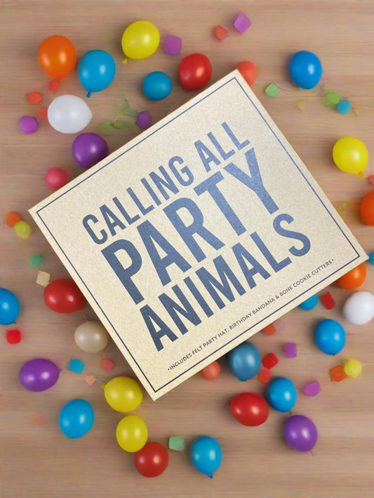 Party Animals Doggy Birthday Box